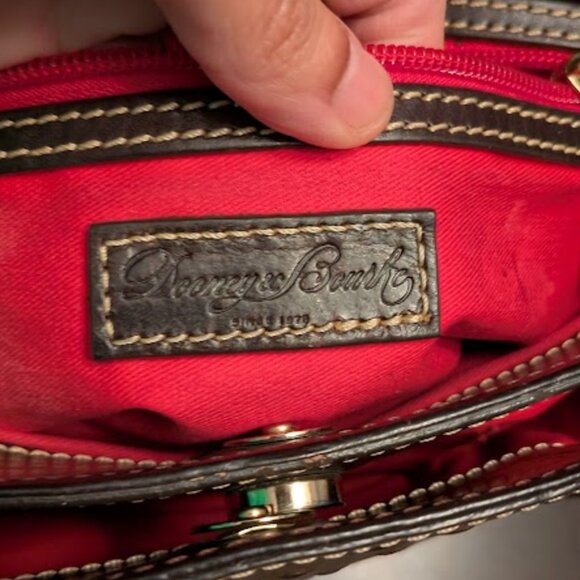 O1 DOONEY & BOURKE Mini Barlow Satchel/Crossbody Bag - Picture 11 of 13